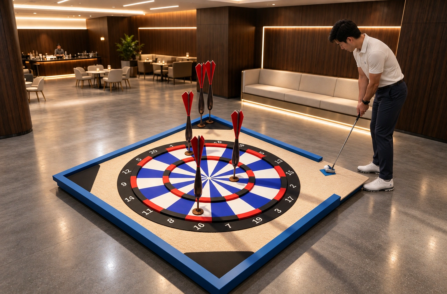 Darts Golf Hole