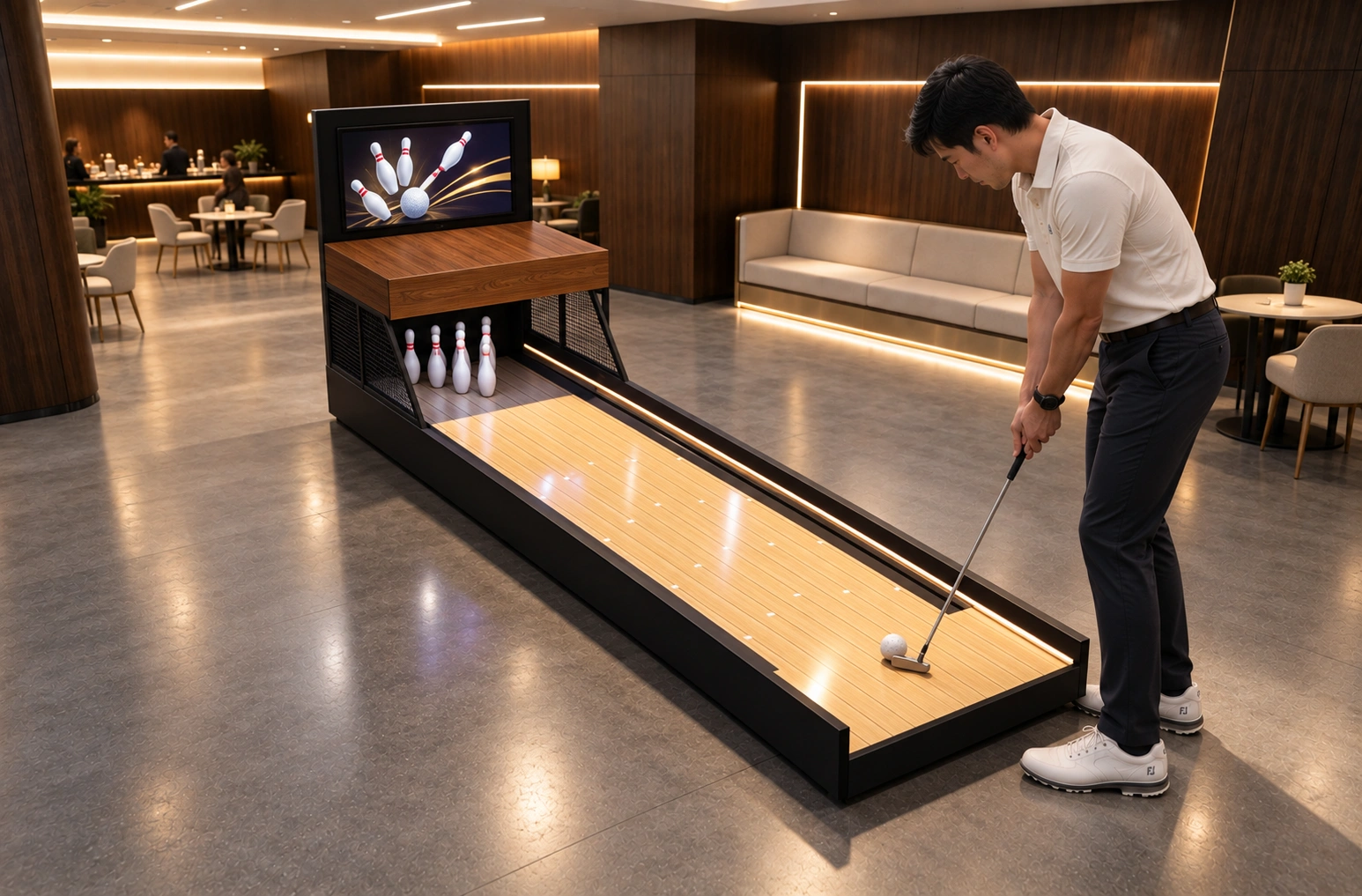 Bowling Golf Hole