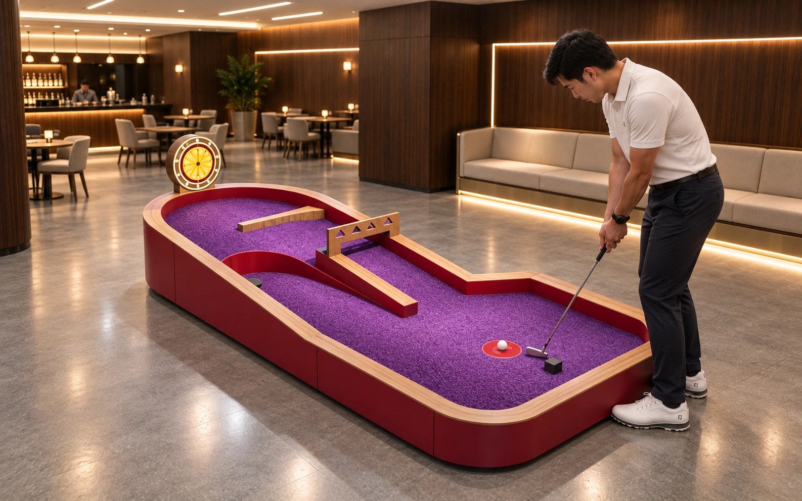 Balance Challenge Golf Hole